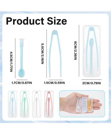 Ownfeel 4 Pack Contact Lens Remover and Inserter Tool for Soft Lenses Contact Lens Applicator with Tweezers Storage Case Contact Lens Handling Kit Suction Stick Handler with Soft Tip for Travelling - Buy Online on GoSupps.com