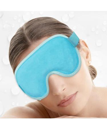 FOMIYES 1 Set Cold Compress Eye Cozie Comfy Eye Patches for Eyes Cooling Compress Eye Protection Facial Goggles Blindfold Miss Ice Beads Elastic Rope - Buy Online on GoSupps.com