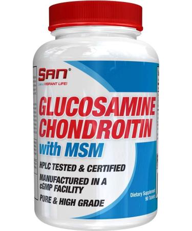 San Glucosamine/Chondroitin/MSM 90 capsules - Buy Online on GoSupps.com