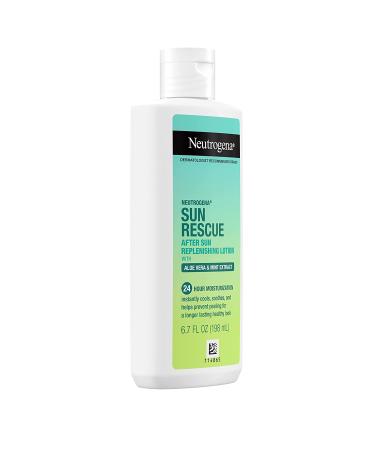 Neutrogena Sun Rescue After Sun Replenishing Lotion - 6.7 oz (Vegan, Non-Comedogenic) - Buy Online on GoSupps.com