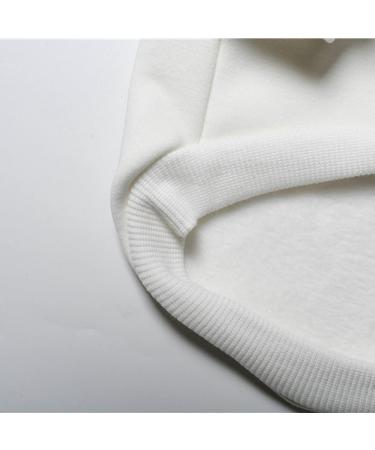 FrenchyB French Bulldog Hoodie Stylish Dog Warm Hoodie | Fashion Outfit for French Bulldog Small Medium Large (Medium White) M White - Buy Online on GoSupps.com