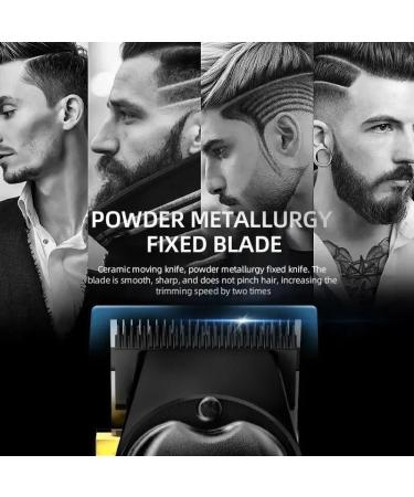 Professional Hair Clippers for Men - Durable Sharp Cutting Tool with Powder Metallurgy Blade for Salon Styling - Buy Online on GoSupps.com
