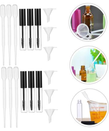 Beavorty 2 Sets Mascara Tube Mini Containers Mascara Bottle Transparent Eyeliner Tube Cosmetic Containers Abs - Buy Online on GoSupps.com