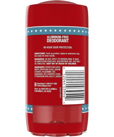 Old Spice High Endurance Pure Sport Deodorant for Men 3 oz Twin Unscented 3 Ounce (Pack of 2) - Buy Online on GoSupps.com