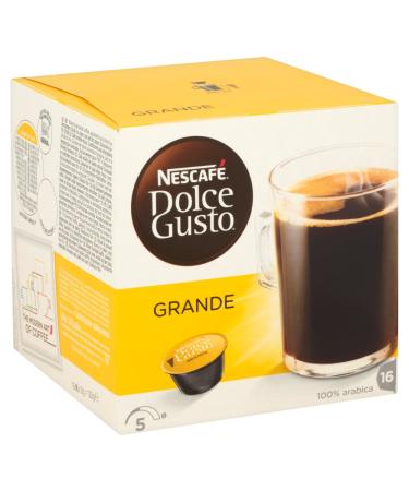 Nescafé Coffee Capsules Dolce Gusto GRANDE - 16 pods, 128g
