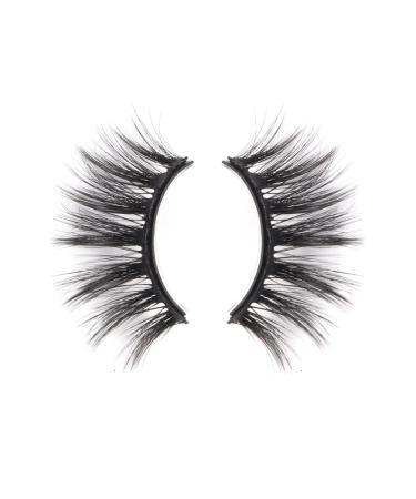 3D Mink Wispy Falsies with GLUEliner & Applicator - Black Waterproof Eyeliner - Non Magnetic - Buy Online on GoSupps.com