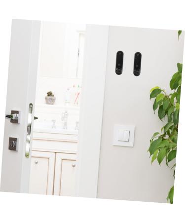 Alipis 2pcs Hidden Handle Hook Folding Clothes Rack Collapsible Wall Hook Folding Wall Hanger Jacket Towel - Buy Online on GoSupps.com