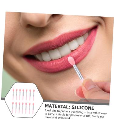 4 Sets Lip Gloss & Lipstick Brush - Makeup Accessory & Eyeshadow Applicator for Women | Pink Cosmetic Tool - Buy Online on GoSupps.com