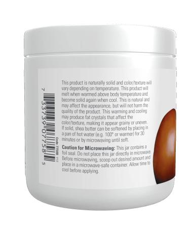 Now Foods Shea Butter 7 fl oz - Pure Moisturizing & Hydrating Skin Care - International Shipping Available - Buy Online on GoSupps.com