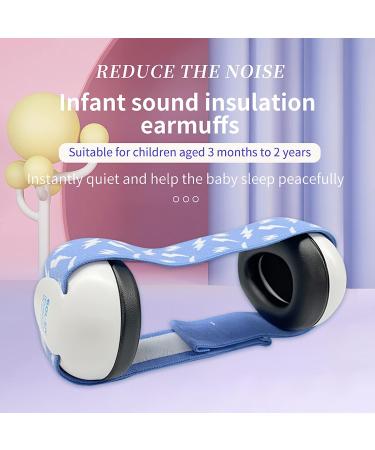 SHENG LI GOL-SIV Baby Ear Muffs - Adjustable Headband for Baby Ear Protection - Noise Cancelling Earmuffs for Travel, Airplane, Sleep - Toddler Headphones 3-24 Months - Buy Online on GoSupps.com