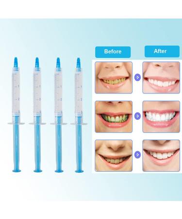 Professional Teeth Whitening Gel 10 PCS 3ML Sensitive Tooth Whitener Gel Syringes Refills 35% CP Bleaching Gel for Teeth Whitening Light - Buy Online on GoSupps.com