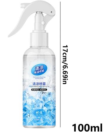 Cooling Mist - 100ml Soothing Facial Spray | Summer Cooling Spray | Natural Mint Spray | Instant Cool Mist Sprays for Babies Adults and Ideal - Buy Online on GoSupps.com
