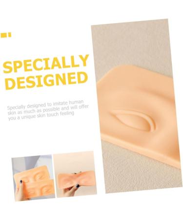 Mipcase 20 Pcs Eyebrow Practice Block Makeup Eyeshadow Fake Face Eye Makeup Board 3d Practice Tools Major 1 count (Pack of 1) As Shownx5pcs - Buy Online on GoSupps.com