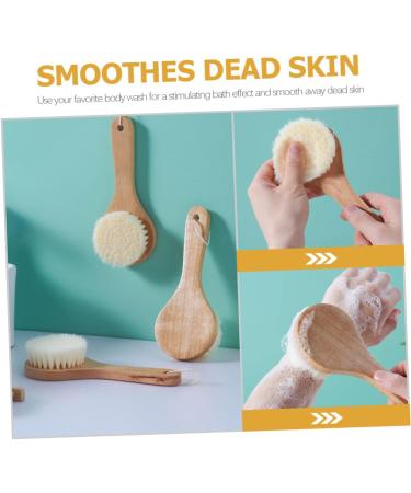FOMIYES Bath Brush - Shower Body Scrubber for Gentle Exfoliation and Relaxing Massage - Buy Online on GoSupps.com