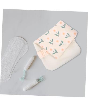 Buifulsic Women's Travel Hygiene Bag | Stylish Lipstick & Tampon Organizer | Period Pocket Bag for Students & Travel - Buy Online on GoSupps.com