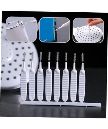 ABOOFAN 40pcs Shower Hole Cleaning Brush Set - Nozzle & Pipe Cleaner for Sparkling Shower Heads & Pipes | Anti-Clog PP Brush for Effortless Cleaning - Buy Online on GoSupps.com