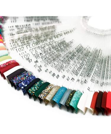 iFrich 50pcs Nail Art Tips Display Sticks | Clear Nail Polish Practice & Presentation | Perfect for Nail Professionals & Enthusiasts - Buy Online on GoSupps.com