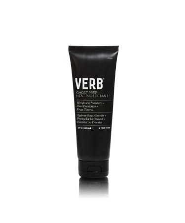 VERB Ghost Prep Heat Protectant  Vegan Lightweight Hair Cream   Thermal Protecting Conditioner Infused with Moringa Oil - Anti-Frizz Heat Protecting Lotion for All Hair Types  4 Fl Oz