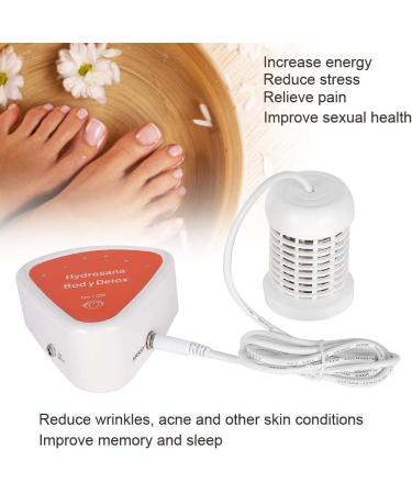 Foot Bath Machine ANGGREK Portable Ionic Detox Foot Bath SPA Cleanse Machine Array Health Care Ionic Foot Bath Detox Machine (Excluding Basin)(US) - Buy Online on GoSupps.com