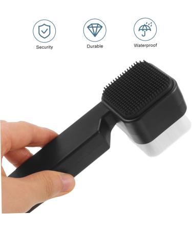 SOESFOUFU Square Facial Cleansing Brush Face Washer Face Wash Brush Face Scrub Brush Exfoliating Facial Brush Facial Scrub Facial Cleaner Brush Silica Gel Manual Scrubber - Buy Online on GoSupps.com