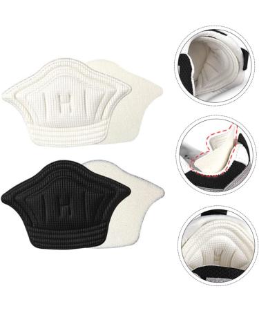 PLAFOPE 2 Pairs Heel Pad Women's Pumps Shoe Insoles for Flat Feet - Cushion Protector for Comfortable Shoes - Miss White 11.5X8X0.5cm - Buy Online on GoSupps.com