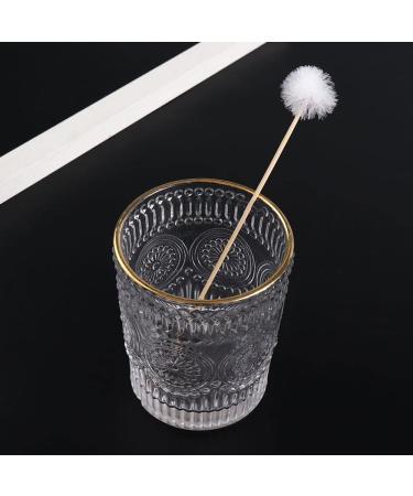 14 Pcs Bamboo Ear Cleaner | Goose Feather Wood Ear Pick | Portable Ear Wax Cleaning Stick & Remover Tools - Buy Online on GoSupps.com