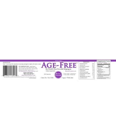 Body Force Age Free Formula - Antioxidant and Adaptogen Capsule Supplement with Tocotrienols Full B Complex Ellagitannin and Ashwagandha - Buy Online on GoSupps.com