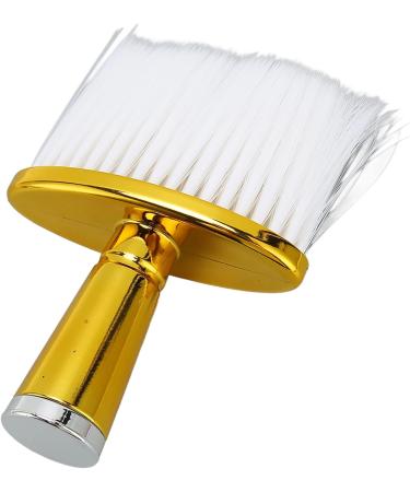 Mokylor Barber Brush Neck Duster Hair Cutting Brush Soft Household Hair Neck Cleaning Brush with Electroplated Handle for Remove Loose Hair Hair Cutting Barber and Home Use - Buy Online on GoSupps.com