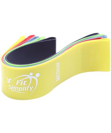 Fit Simplify Resistance Loop Bands Ã¢â¬â 5-Pack for Home Fitness & Workouts - Buy Online on GoSupps.com