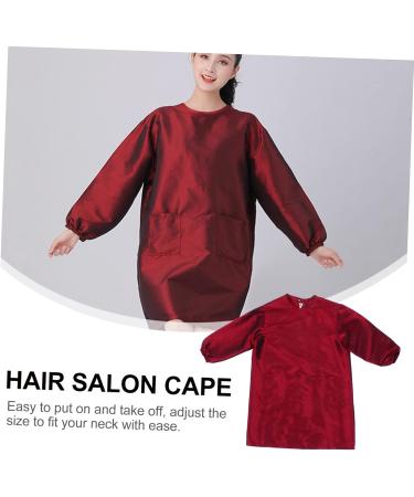 FOYTOKI Barber Shop Overalls Hair Stylist Work Apron Cosmetologist Work Clothes Hairdresser Apron Cosmetologist Work Apron Hair Stylist Work Clothes Hairdresser Work Clothes Salon Apron - Buy Online on GoSupps.com