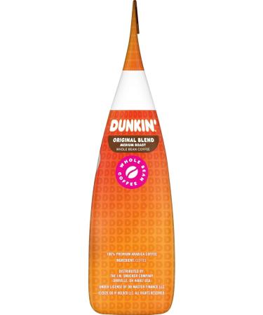 Dunkin Donuts Original Blend Whole Bean Medium Roast Coffee 340g - Buy Online on GoSupps.com
