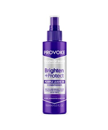 PROVOKE Touch of Silver Leave-In Conditioner, Protects Against Heat Damage & Split Ends, 150ml