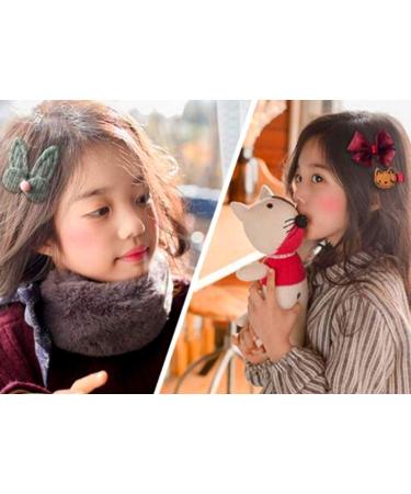 Buy Hcliptie 36-Piece Baby Girl Hair Clips | Cute Elastic Hair Ties & Loops | Perfect Hair Jewels for Little Girls - Buy Online on GoSupps.com