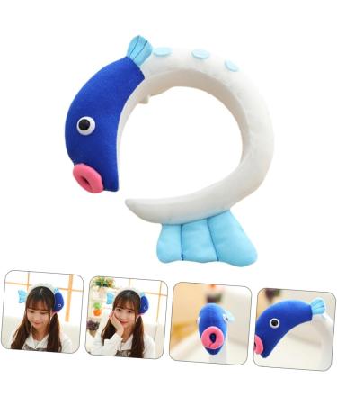 Mikinona 1 PC Puffer Fish Headband Stuffed Animal Headband Makeup Hair Band Stuffed Animal Head Hoop Creative Hair Party Hair Hoop Photo Hair Hoop Hair Ties Plush and Pp Cotton - Buy Online on GoSupps.com