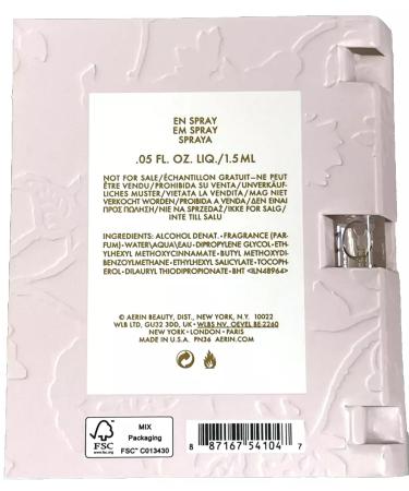 AERIN Rose De Grasse Pour Filles Eau De Toilette Spray Atomiseur Sample Vial 1.5ml/.05 fl oz - Buy Online on GoSupps.com