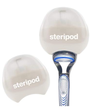 Steripod Razorpod - Clip-On Razor Protector (Pearl White)