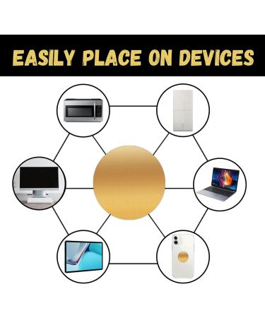 60pcs Radiation Patch Preventing Radiation Sticker EMF Cell Phone Radiation for Phone Tablet Laptop - Buy Online on GoSupps.com