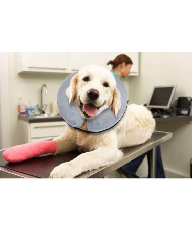 Ducomi Inflatable Dog & Cat Hinges - Comfort & Protection for Pets | Gray (L) - Prevents Scratches & Bites - Buy Online on GoSupps.com