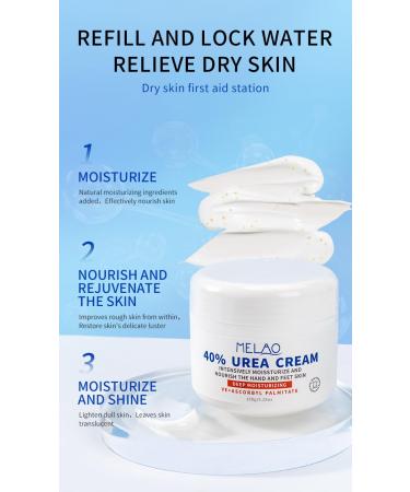 bobojuju 40% Urea Cream Moisturizing Hydrating Skincare Cream with Vitamin E Body Lotion (1) - Buy Online on GoSupps.com