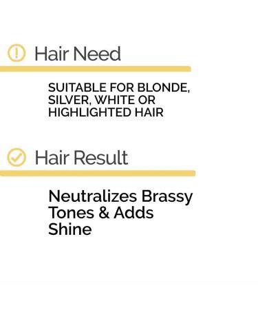 NOVEX Cool Blonde Purple Toning Shampoo 10.1oz - Neutralizes & Tones Blonde/Silver Hair with Acai Extract & Ceramides | International Shipping Available - Buy Online on GoSupps.com
