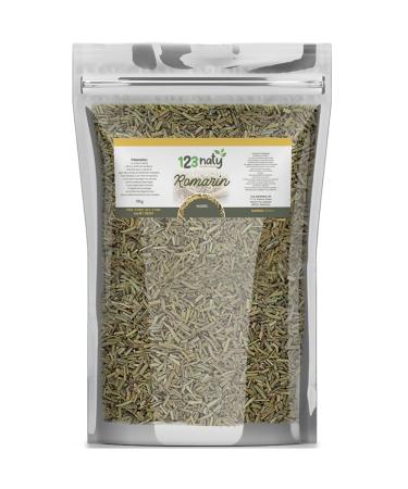 123NATY 1 kg Dried Rosemary (Romarin S ch e) 1 kg Bottle