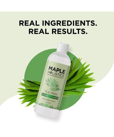 Tea Tree Oil Conditioner for Dry/Oily Hair - Sulfate-Free & Cleansing - Dry Scalp Care - 8 Fl Oz - Buy Online on GoSupps.com