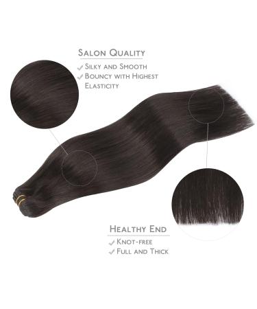 Buy 50cm 100g Natural Black Real Hair Extensions - Sew-In & Weft - Premium Quality Hair Tresses - Buy Online on GoSupps.com