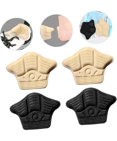 NOLITOY Anti Drop Heel Half Size Pads - Cushion Inserts for Women Sneaker Heel Cushions Insoles and Stickers - Assorted Colors - 10.3X7.4CM - Buy Online on GoSupps.com