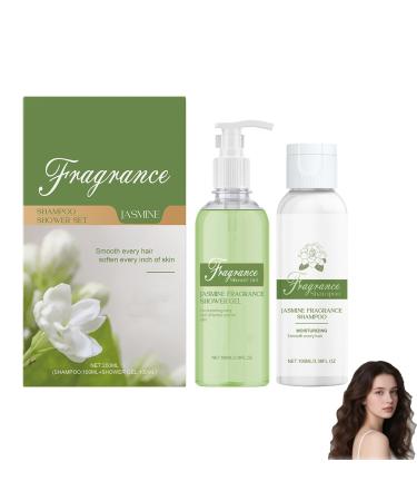 homomdy Scented shower gel and shampoos strengthen hair nourish skin gently cleanse improve dry and rough skin refreshing and non-greasy long-lasting fragrance (1 pc)