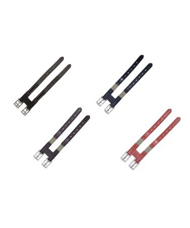 YOU Leather Horse Elastic Girth Extension Black