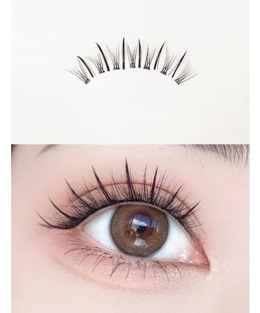 Ninetynine 240pcs Mixed Pack C Curl False Eyelash Extension Individual Lashes, Fairy Style & Fish Tail, Natural Clusters - 240 Count - Buy Online on GoSupps.com