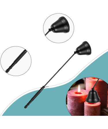 Qeeheng 4-in-1 Candle Accessories Set | Candle Cutter Wick Trimmer & Extinguisher | Premium Stainless Steel Tool Set (Black) - Perfect for International Shipping - Buy Online on GoSupps.com