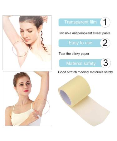 Disposable Armpit Pad Roll - Sweat Prevention Sticker for Men, Women, Kids - Waterproof & Ultra-thin Antiperspirant Shield - Buy Online on GoSupps.com