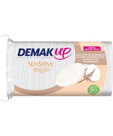 Demakup Sensitive Cotton Pads - Gentle Makeup Removal | Set of 4 (48 Pads) - International Shipping Available - Buy Online on GoSupps.com